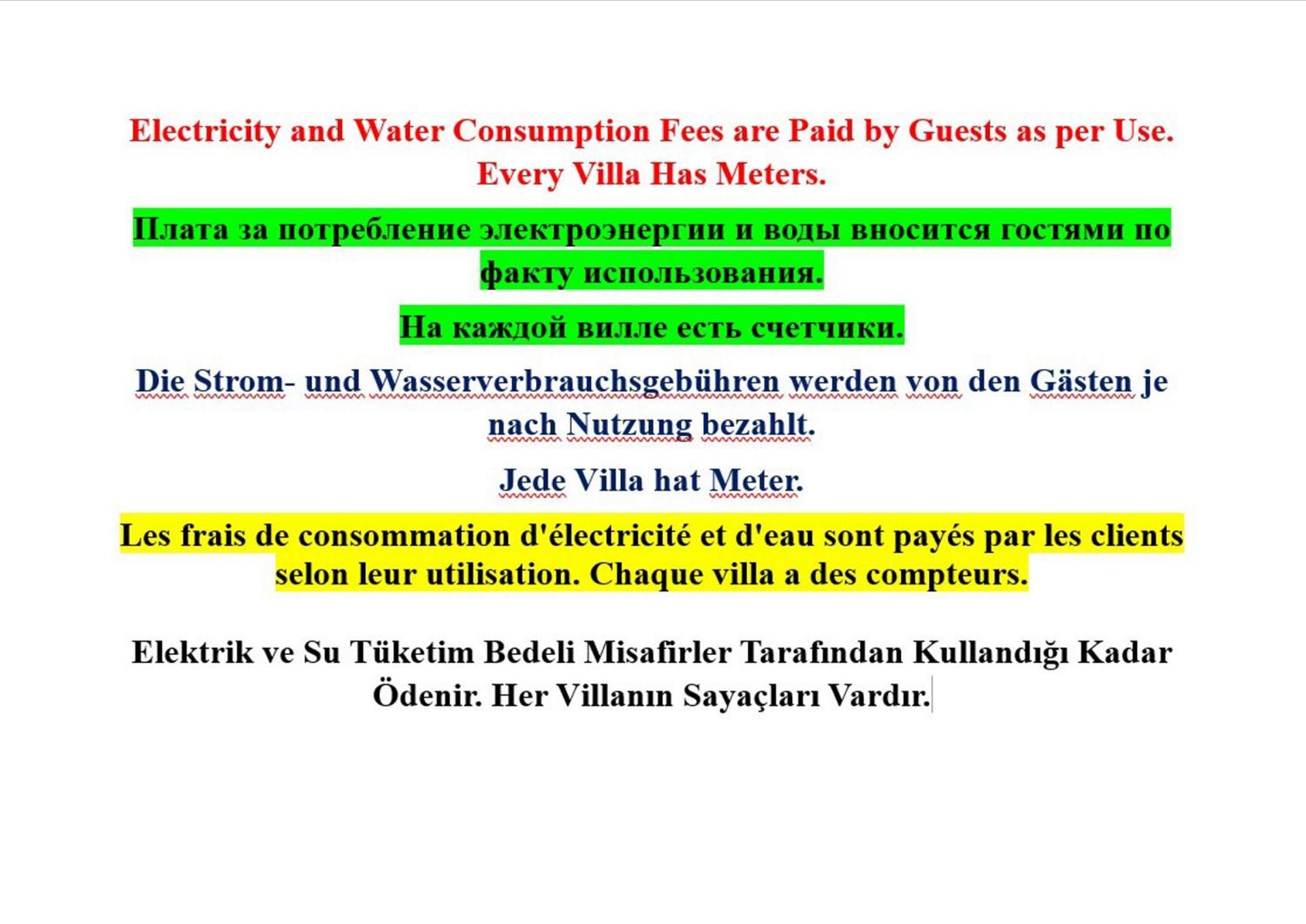 Paradise Town Elite 100 Mbps Free Wifi Villa Belek
